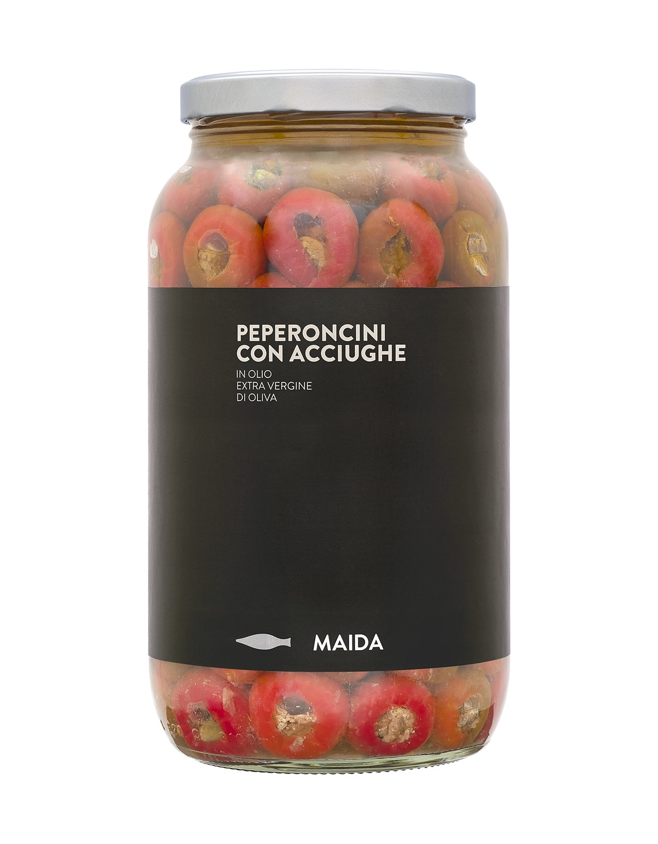 PEPERONCINI CON ACCIUGHE ( Ripieno )